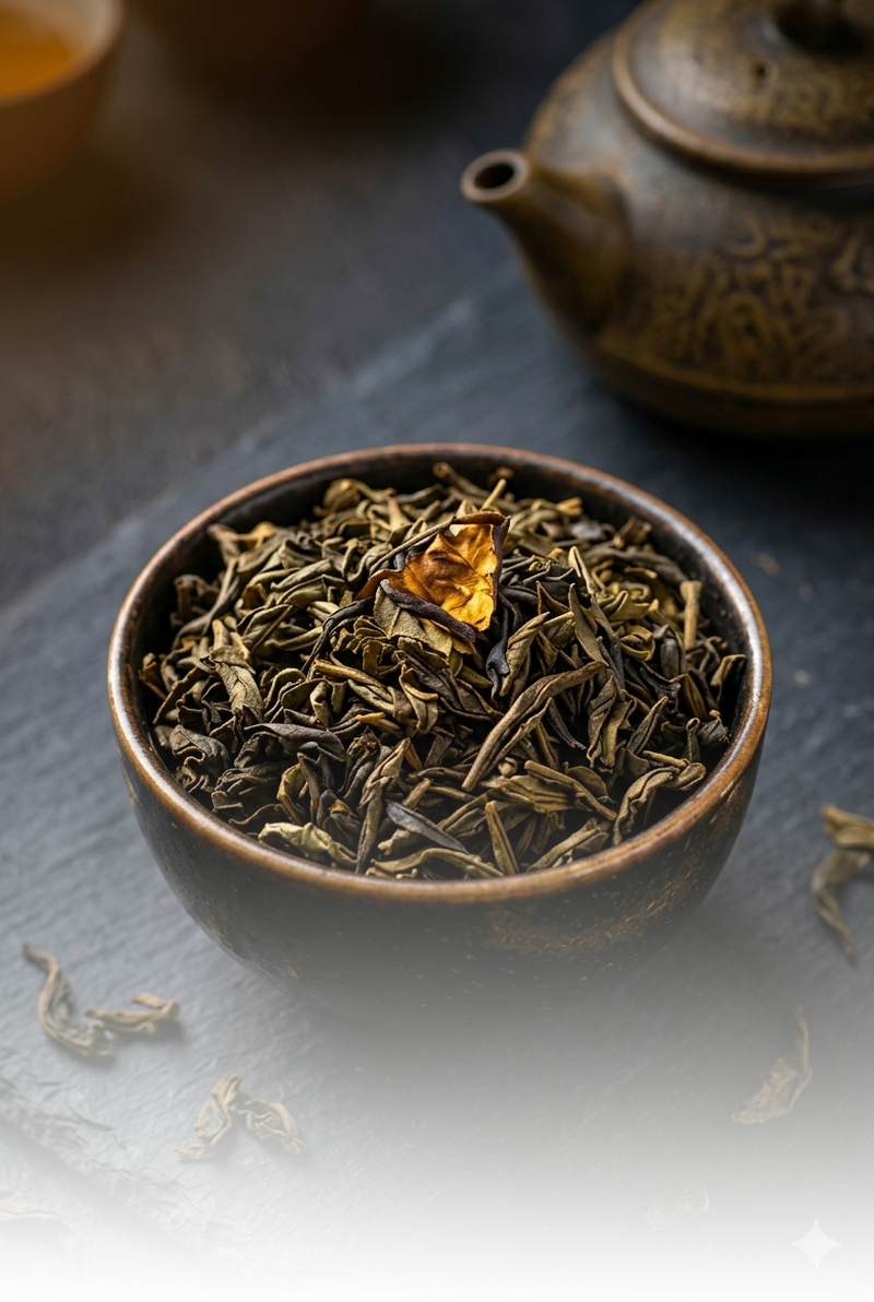 Ceylon Tea Leaves